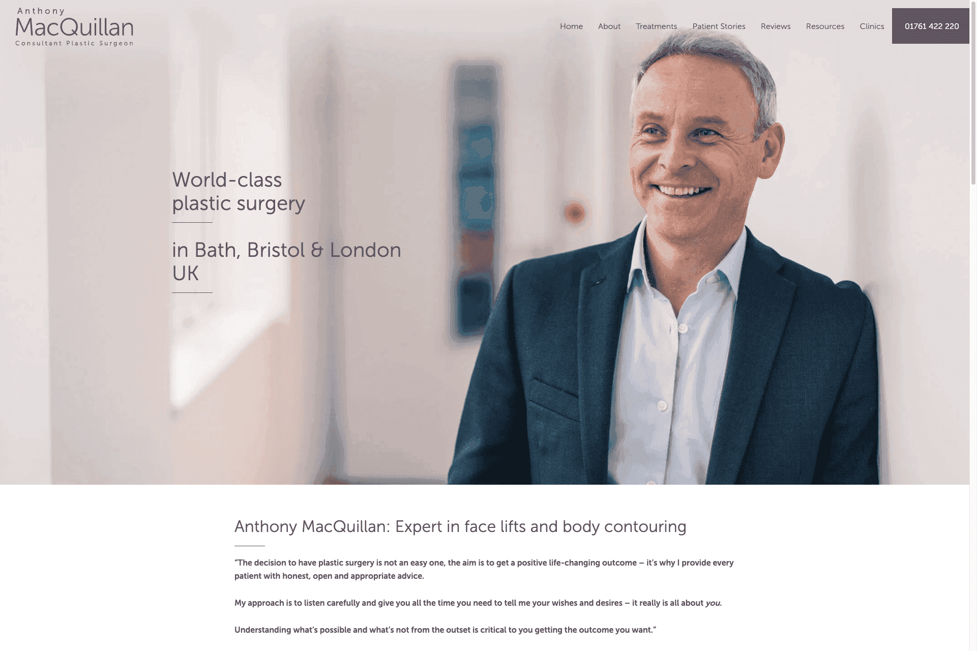 Anthony MacQuillan site preview