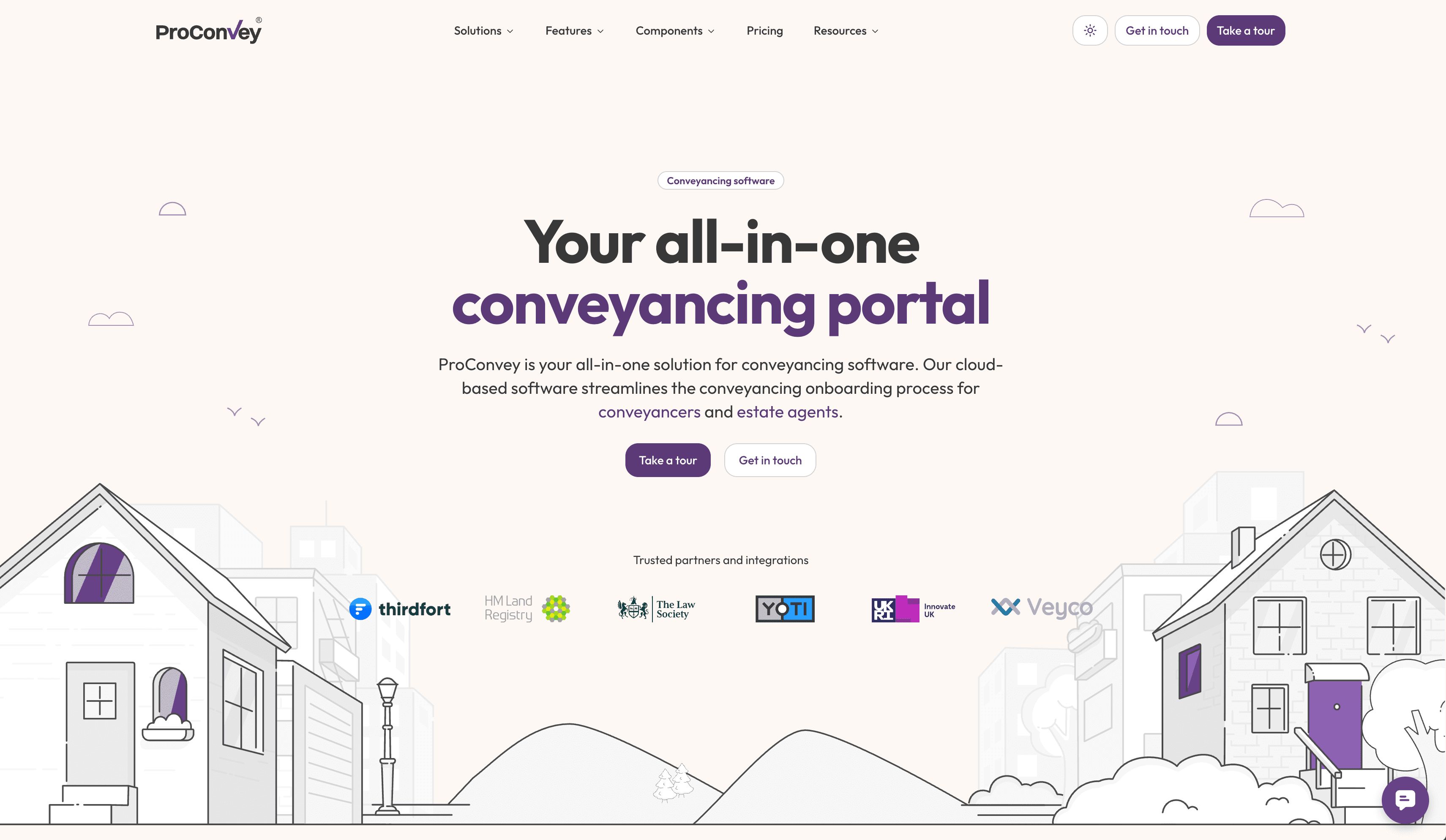 Proconvey site preview